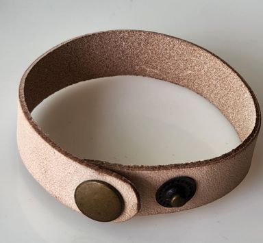 Leather Cuff, 20.5cm x 1.5cm